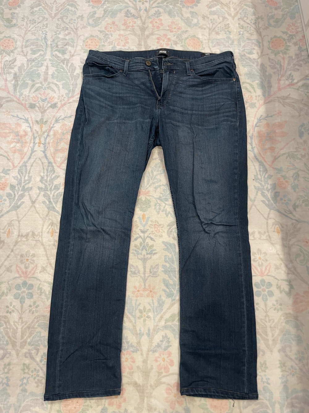 PAIGE Federal Dark Blue Wash Jeans 36/32
